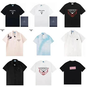 Prada T-shirt (38 CP)-0423  